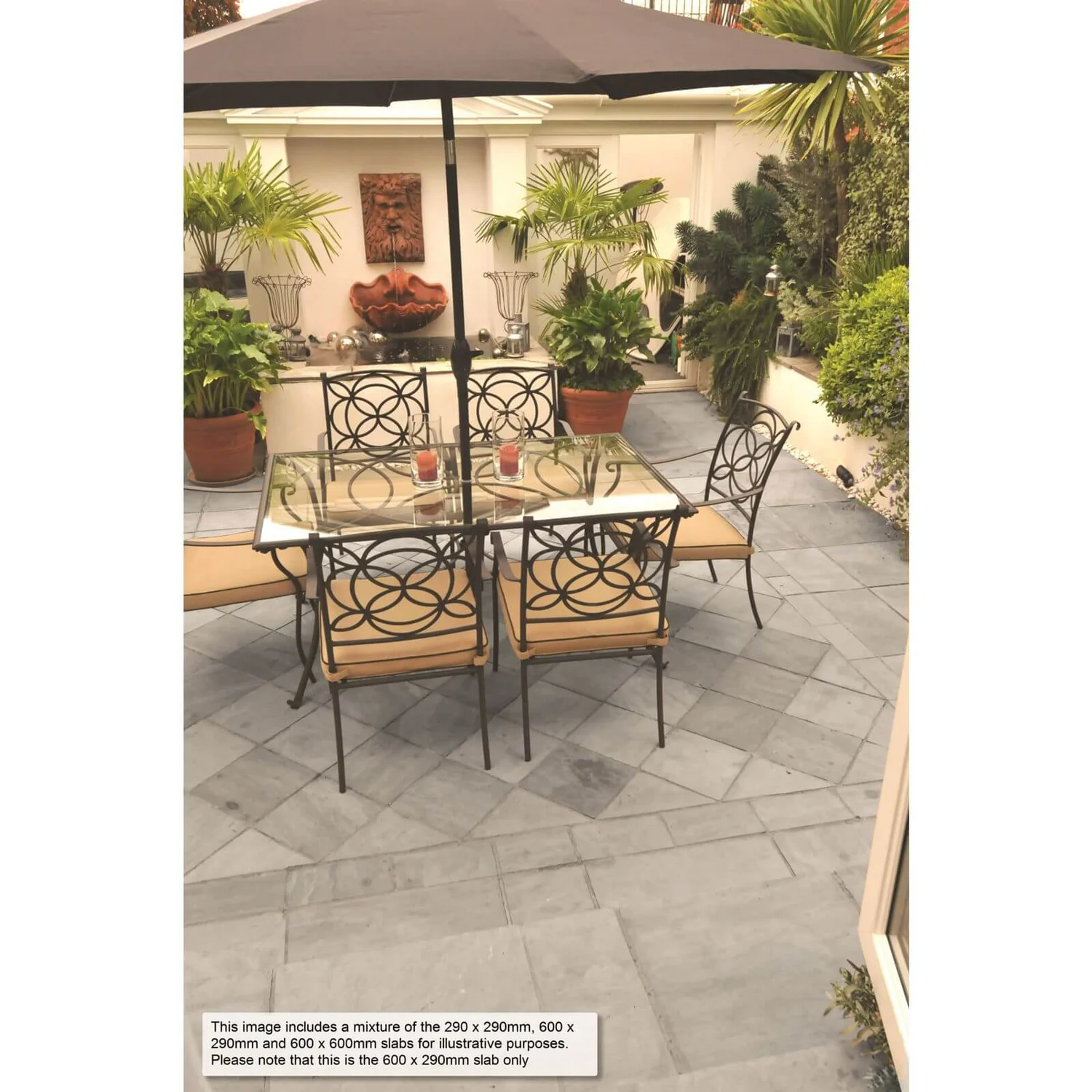 Stylish Stone Natural Sandstone 600 X 290mm - Lakefell - Image 3