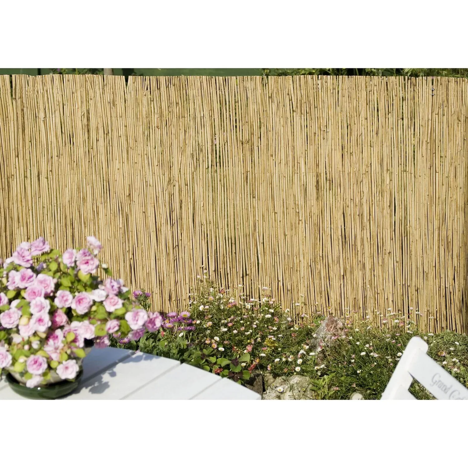 Homebase Sprout Reed Garden Screening - 4 X 1m