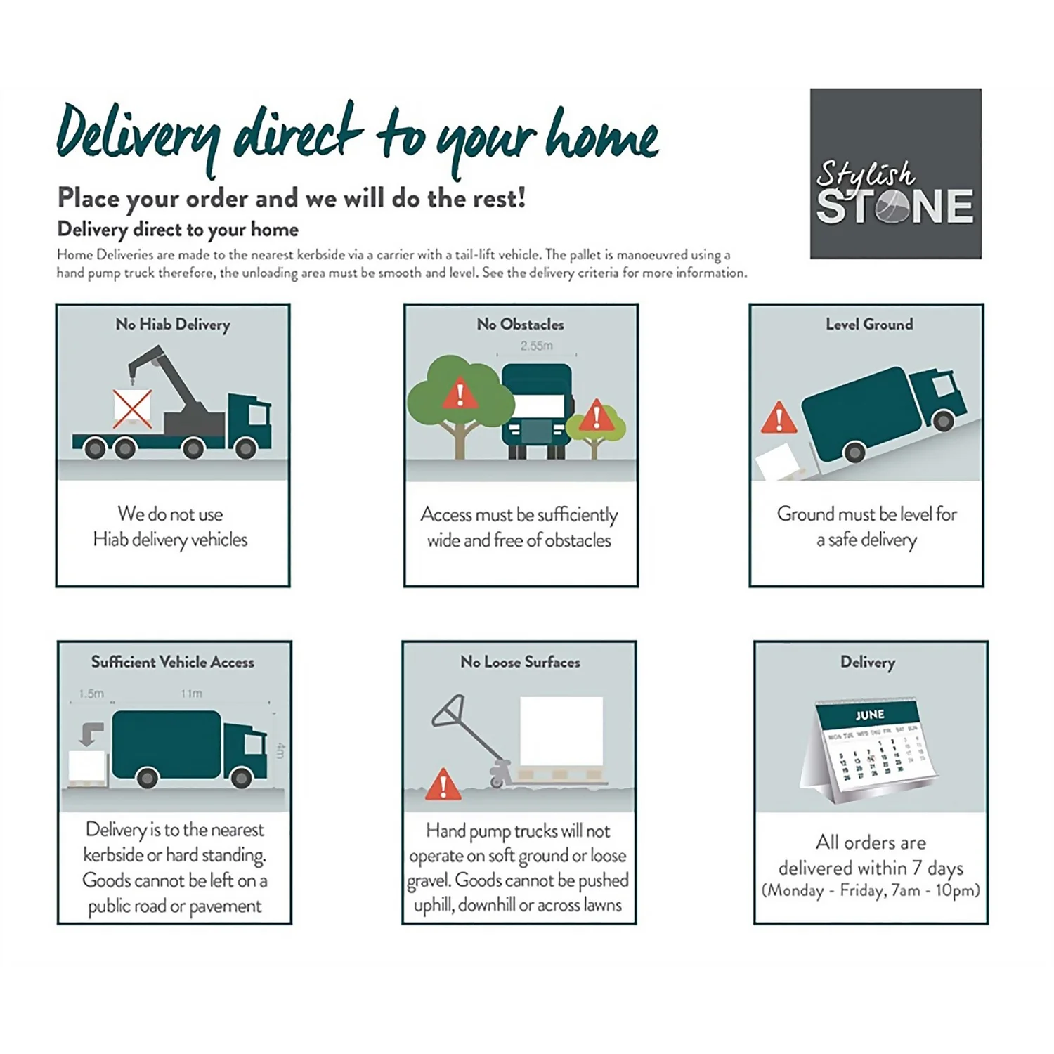 Stylish Stone Winchester Paving 450 X 450mm - Grey (Full Pack) - Image 3