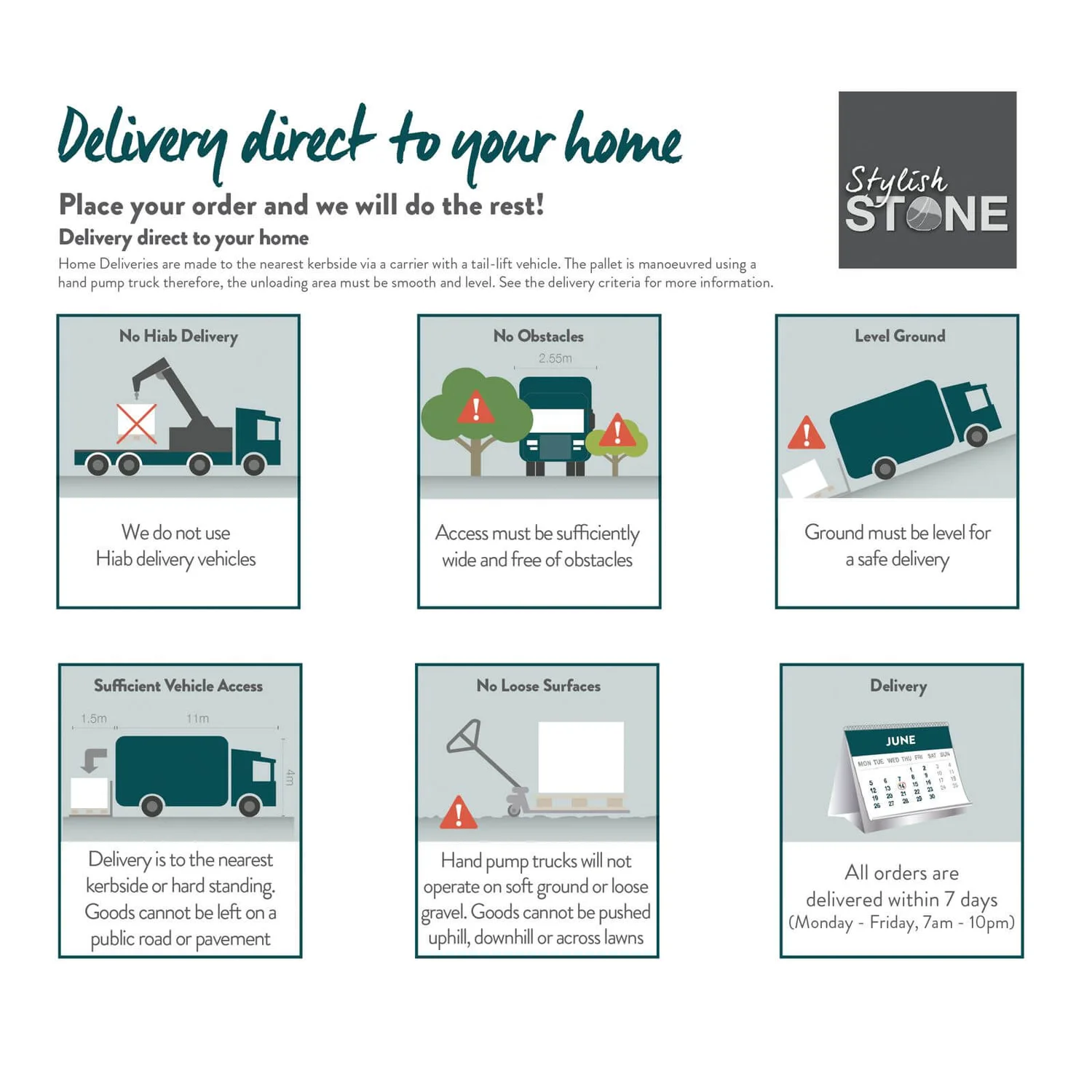 Stylish Stone Arundel Paving 450 X 450mm - Brindle (Full Pack) - Image 2