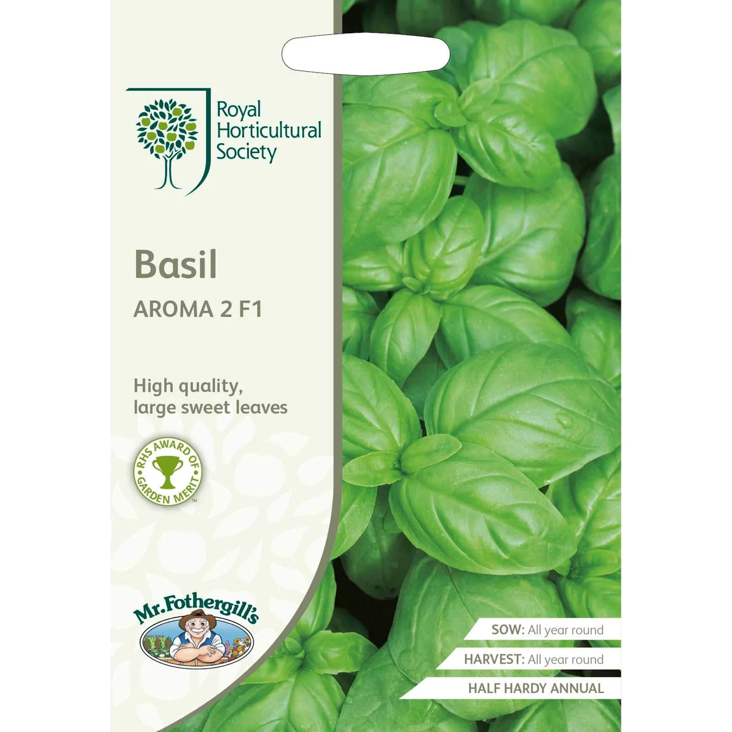 RHS Basil Aroma 2 Seeds