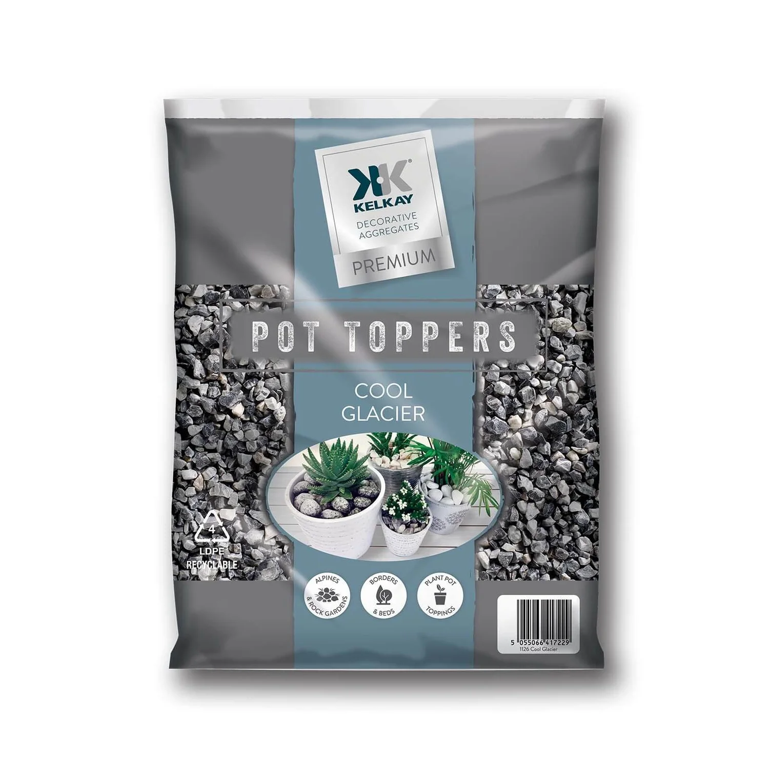 Cool Glacier Pot Toppers - Handy Pack