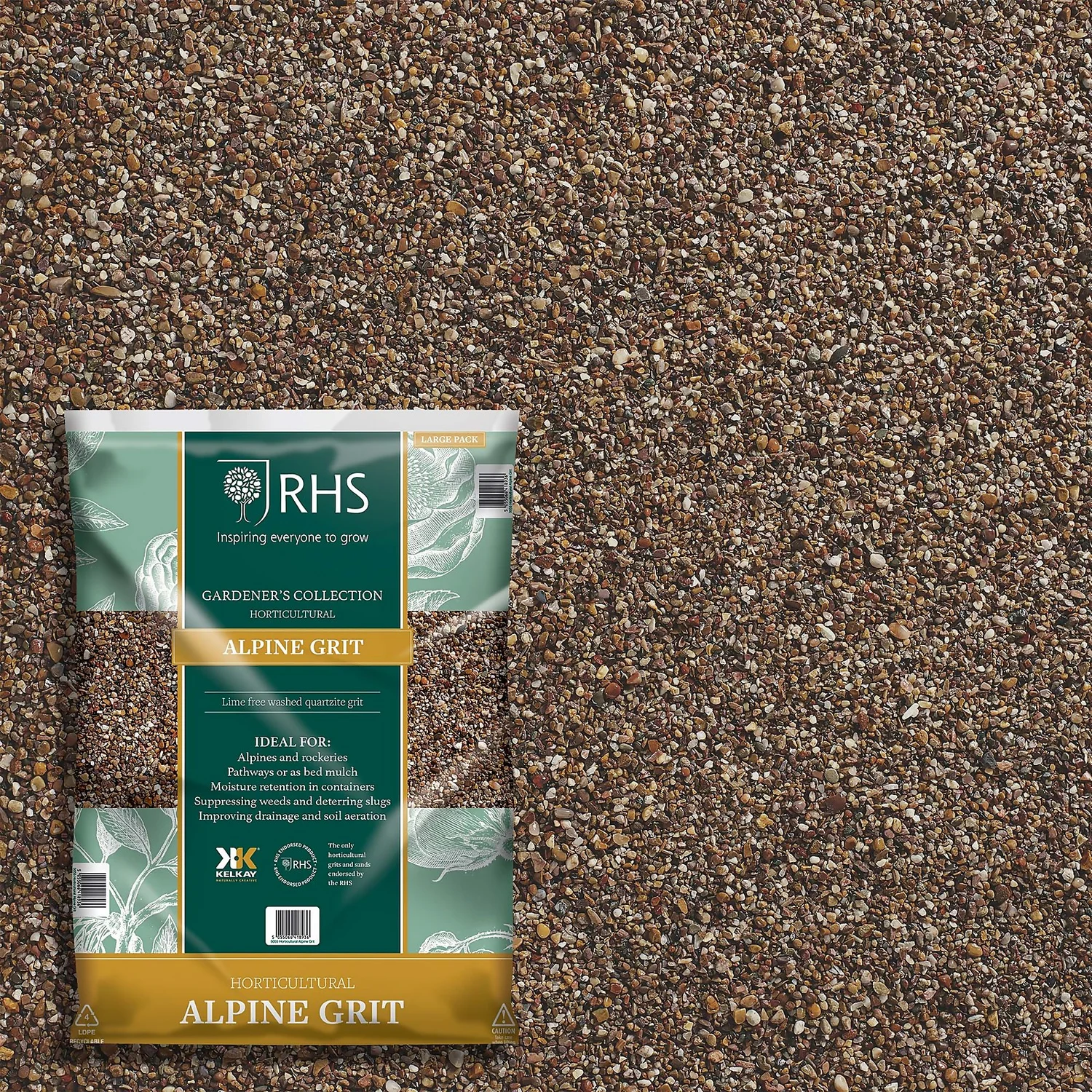 Stylish Stone RHS Horticultural Alpine Grit - Large Pack