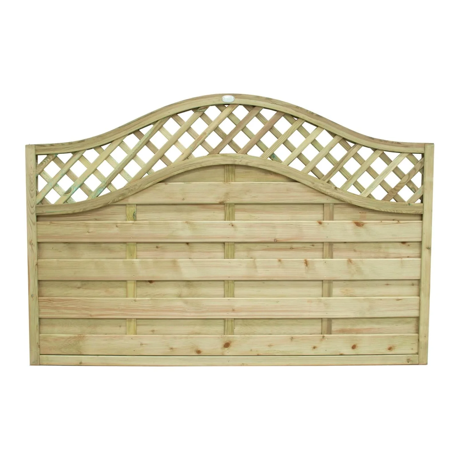 Forest Prague Fence Panel - 4ft - Pack Of 3 - Image 2