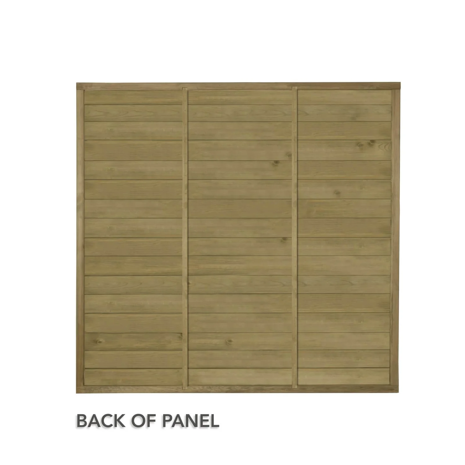 Horizontal Tongue & Groove Fence Panel - 6ft - Pack Of 3 - Image 4