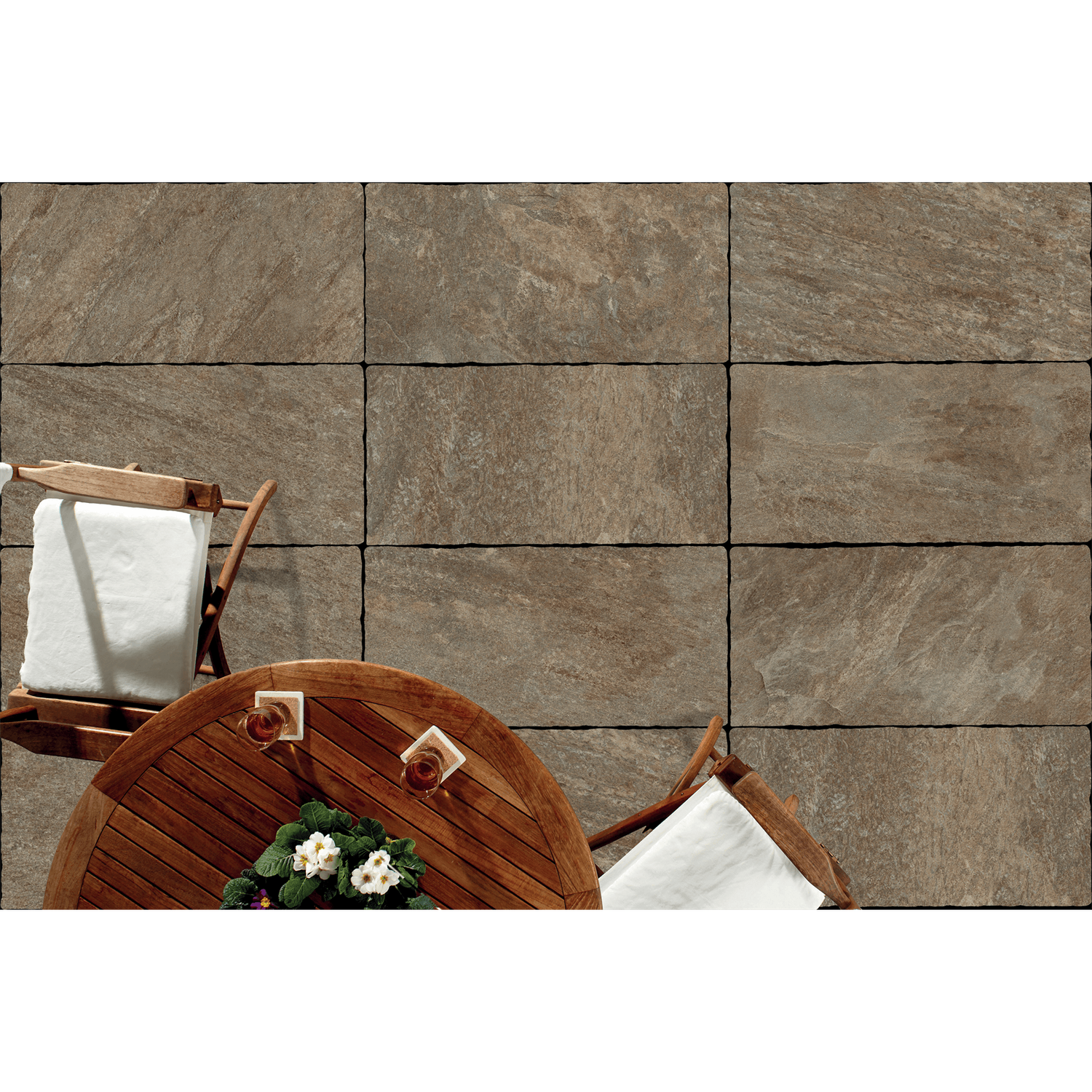 Porcelain Patio Kit - 17.28m2 - Fawn - Image 2