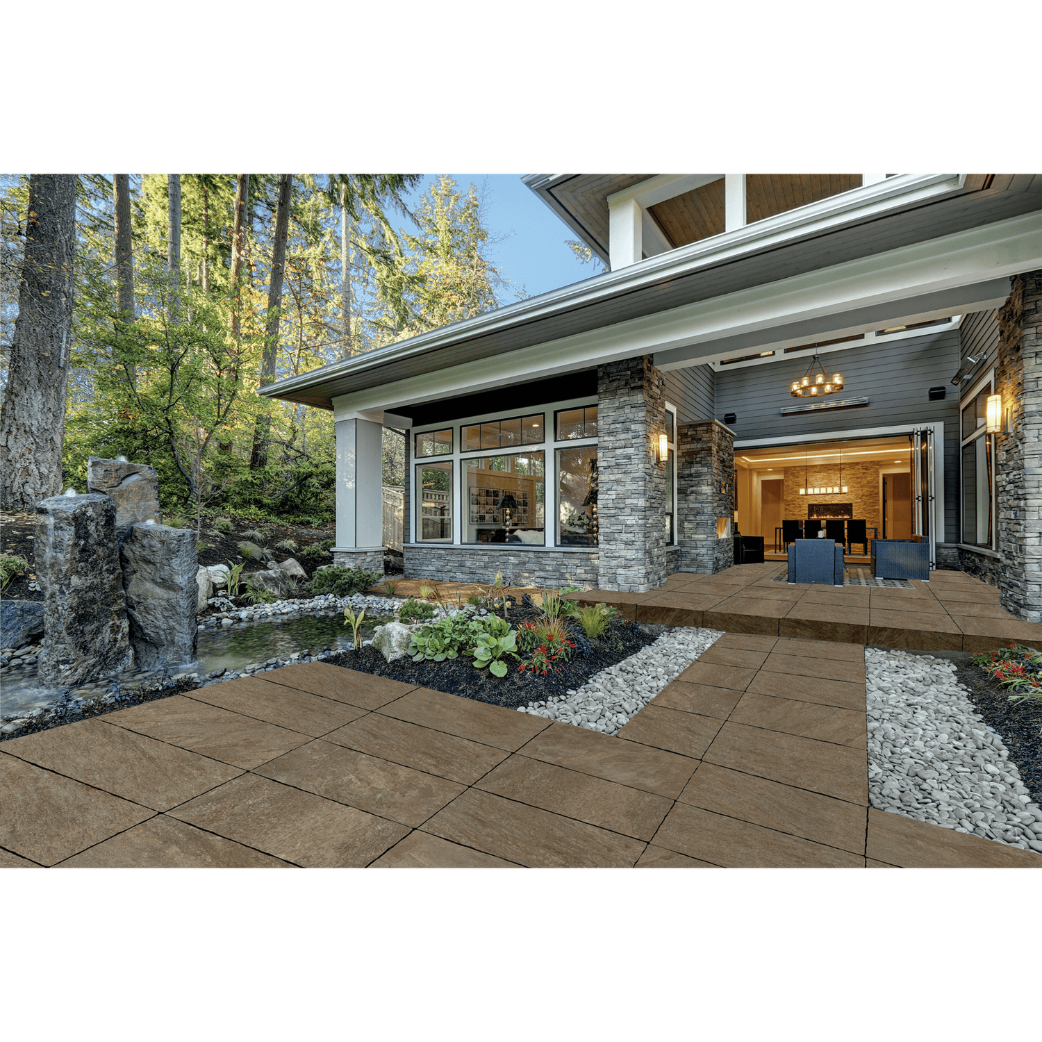 Porcelain Patio Kit - 17.28m2 - Fawn - Image 3