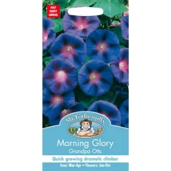 Mr. Fothergill's Morning Glory Grandpa Otts (Ipomoea Purpurea) Seeds