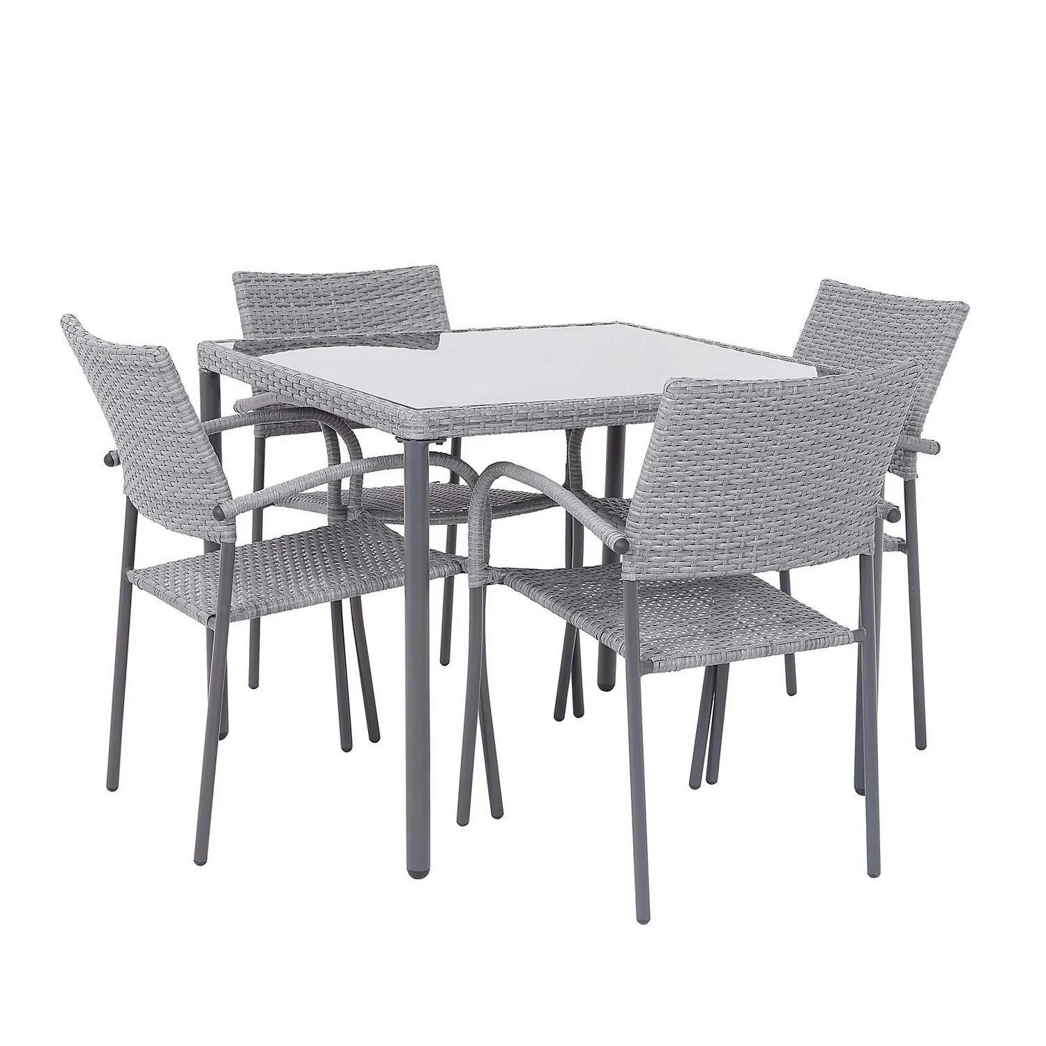 Bambrick 4 Seater Garden Dining Set - Image 2