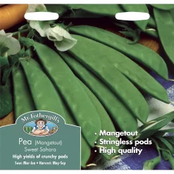 Mr. Fothergill's Pea Mangetout Sweet Sahara Seeds
