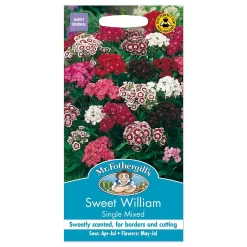 Mr. Fothergill's Sweet William Single Mixed Seeds