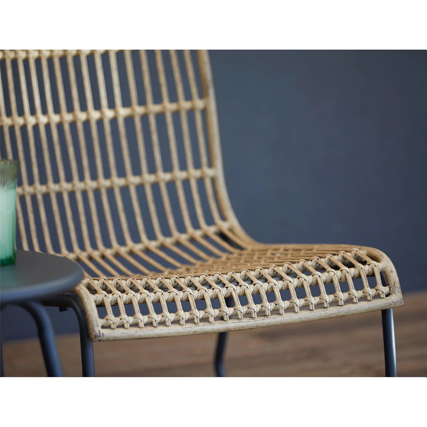 None Bamboo Stacking Chair - Image 4