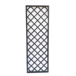 1.8m X 60cm Wooden Trellis Panel - Grey