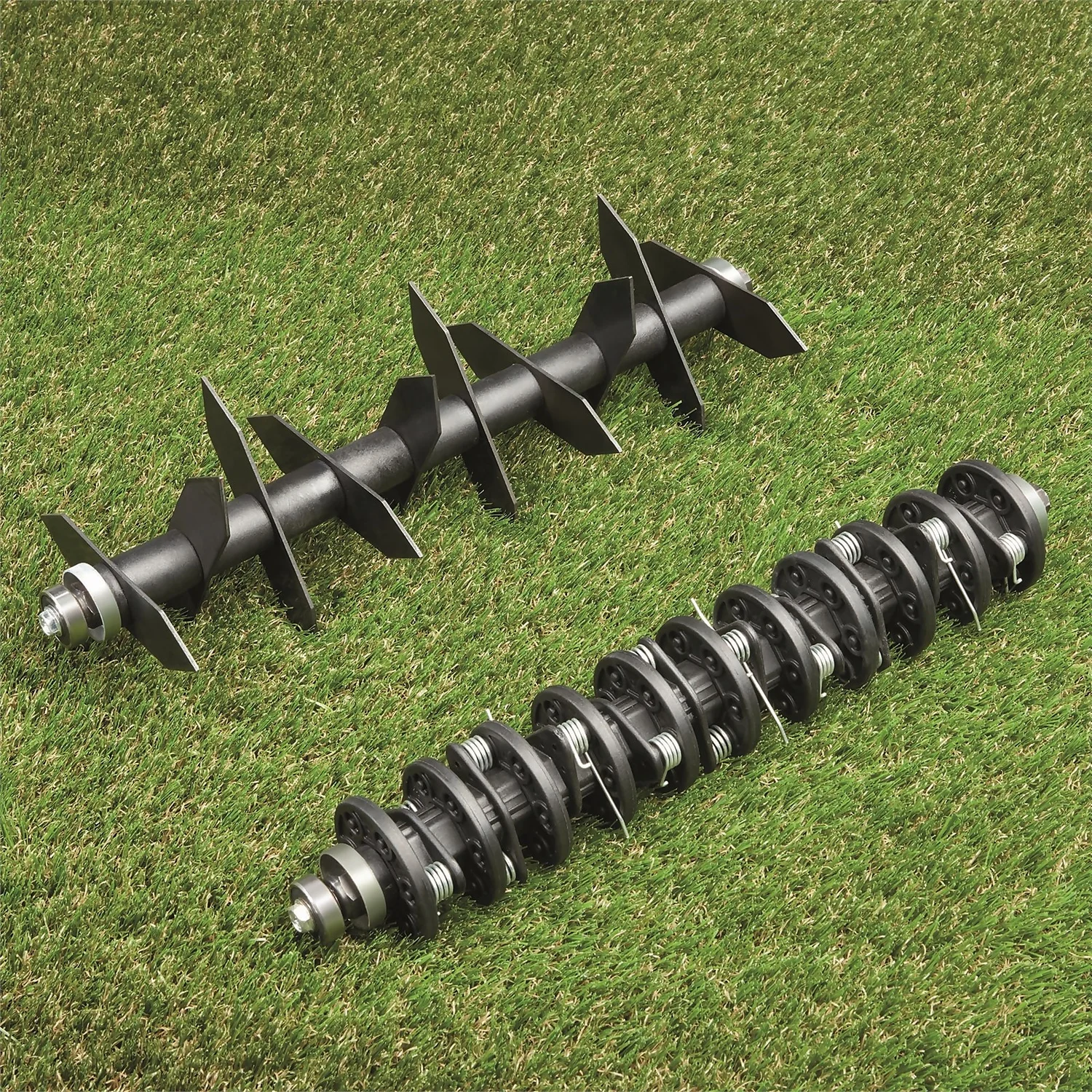 Powerbase 1400W Electric Lawn Rake Scarifier - Image 2