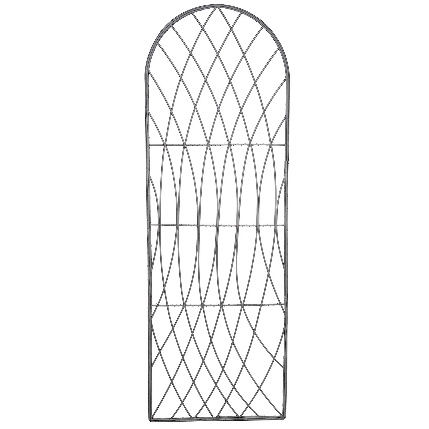 Faux Willow Arched Trellis - 1.2 X 0.45m
