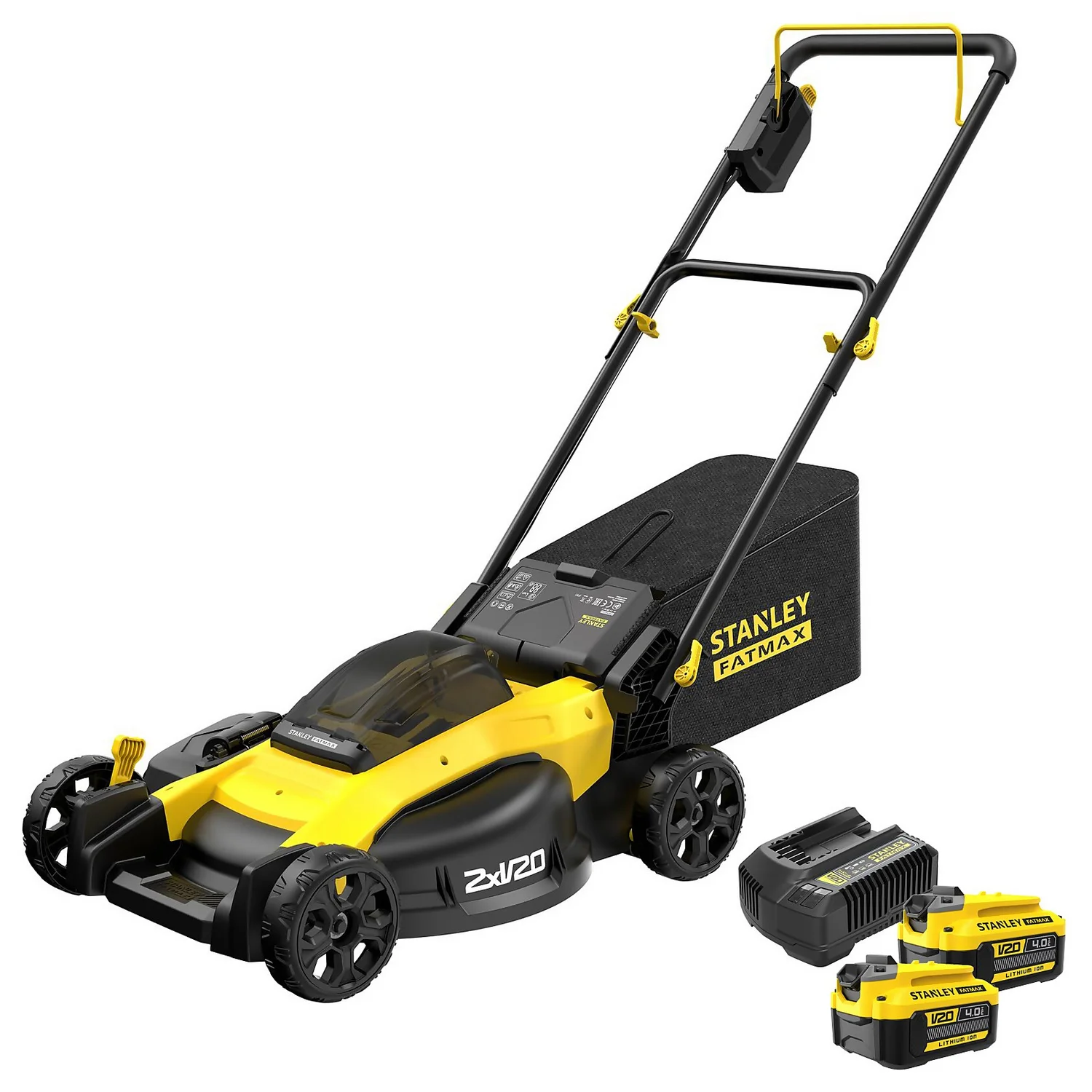 Stanley Fatmax 18V Cordless Lawn Mower - 51cm