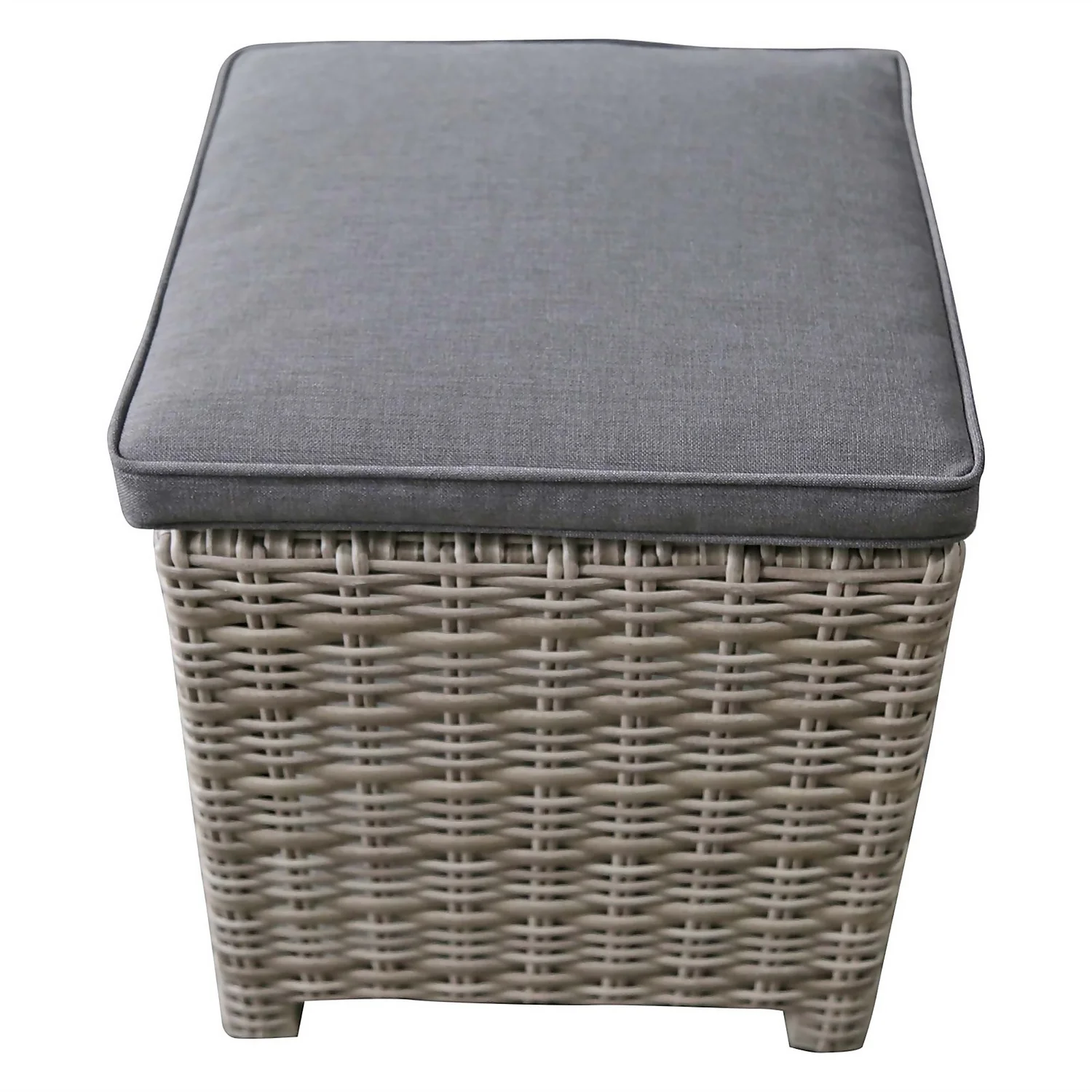 Mortimer Grey Rattan Garden Corner Sofa Set - Image 8