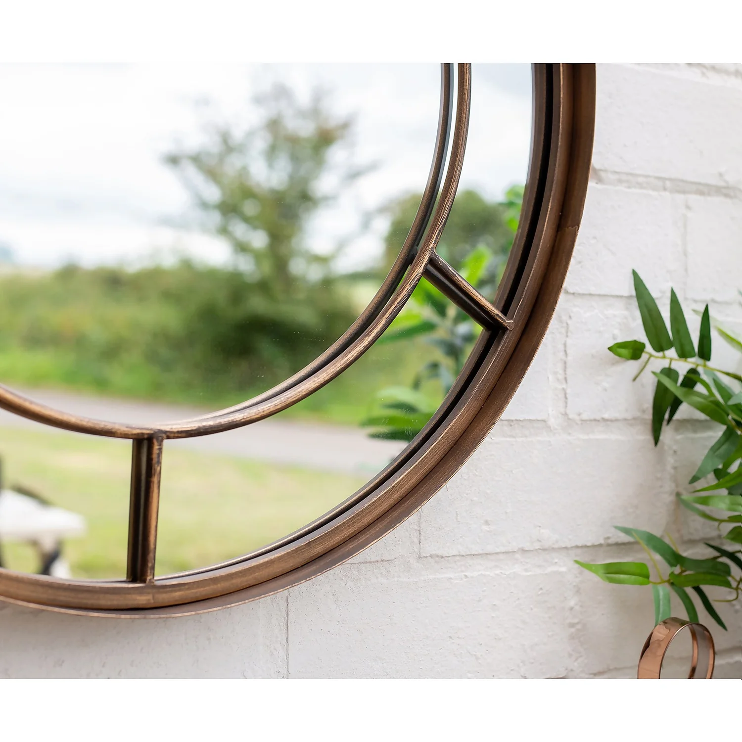 Valencia Outdoor Garden Mirror - 60cm - Image 5
