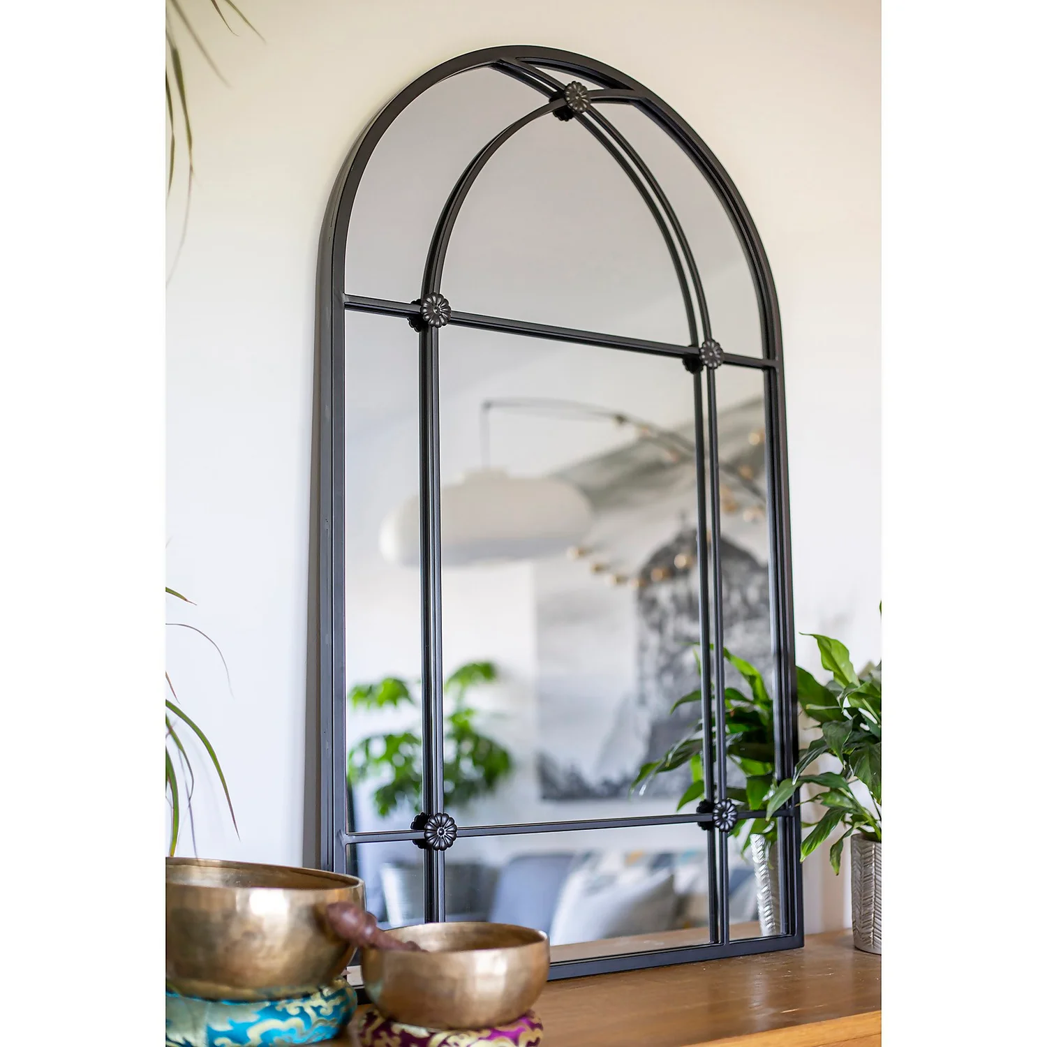Arundel Outdoor Garden Mirror - 100cm - Image 4