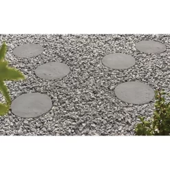 Stylish Stone 300mm Graphite Stepping Stone