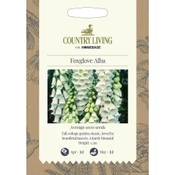 Country Living Foxglove Alba Seeds