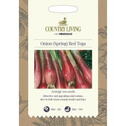 Country Living Onion Spring Red Toga Seeds