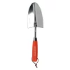 House Beautiful Stainless Steel Hand Trowel With A Zesty Orange Painted Hardwood Handle