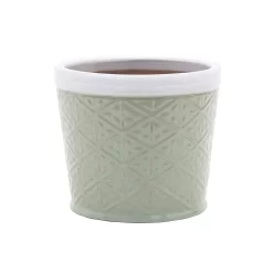 Country Living Heritage 2 Tone Sage Cone Pot - 20cm