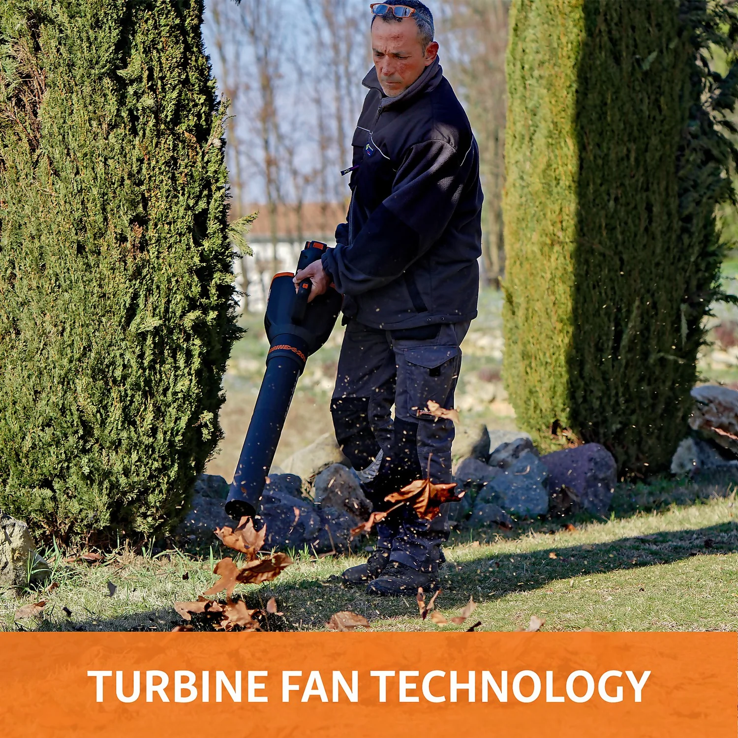 Worx WG547E Turbine 20V 2.0Ah Cordless Garden Blower - Image 7