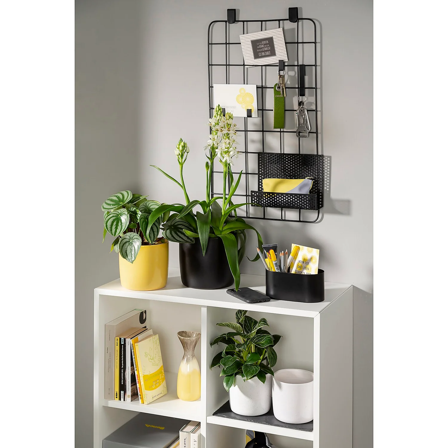 Yellow Solare Plant Pot - 13cm - Image 2