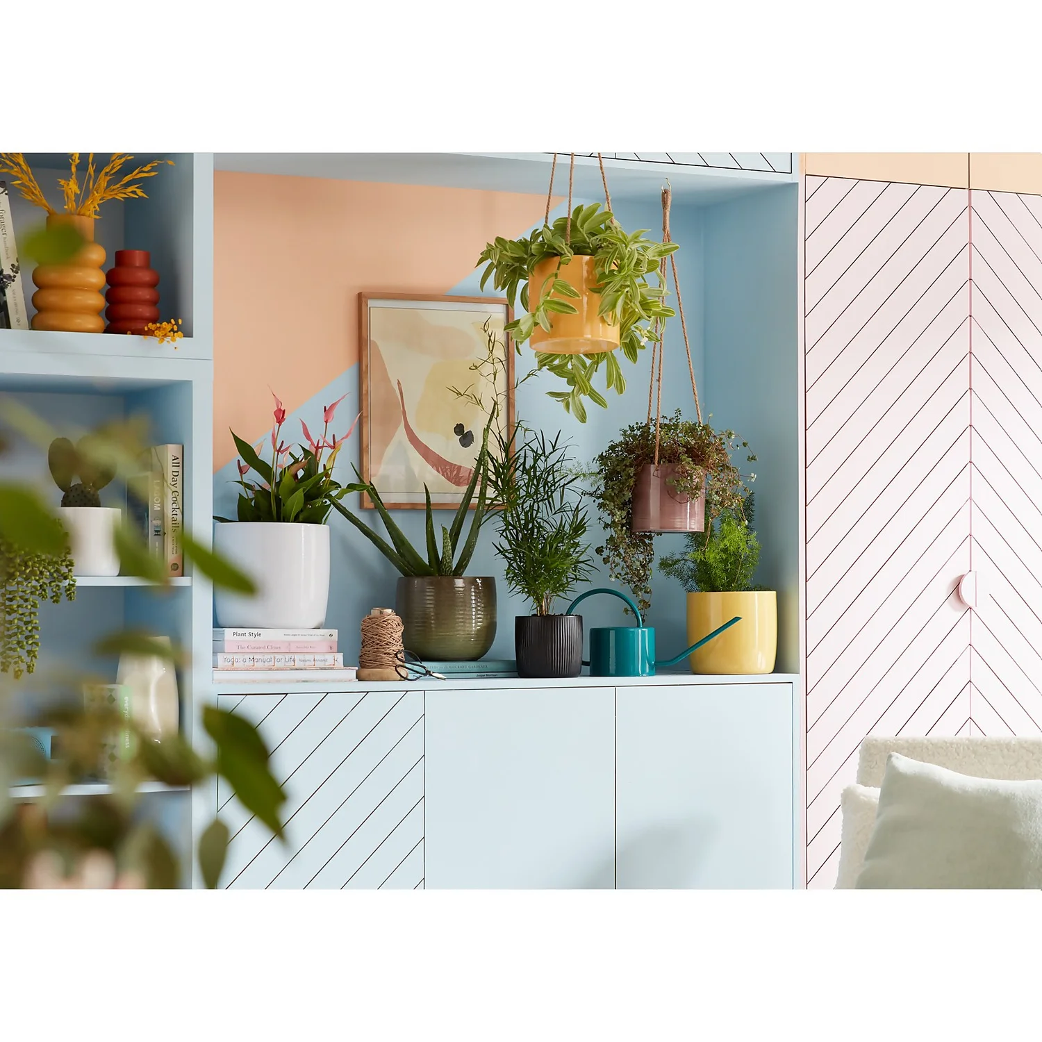 Yellow Solare Plant Pot 28cm - Image 3