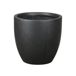 Sierra Black Egg Planter - 46cm