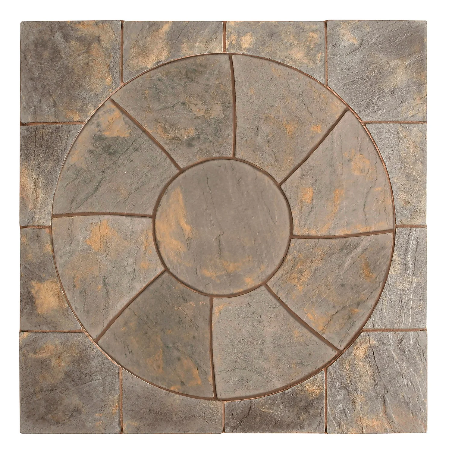 Stylish Stone Chantry Twist Circle Paving Kit 1.5m Antique - Image 5