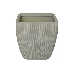 House Beautiful Roma Weave Square Pot Sand - 25cm
