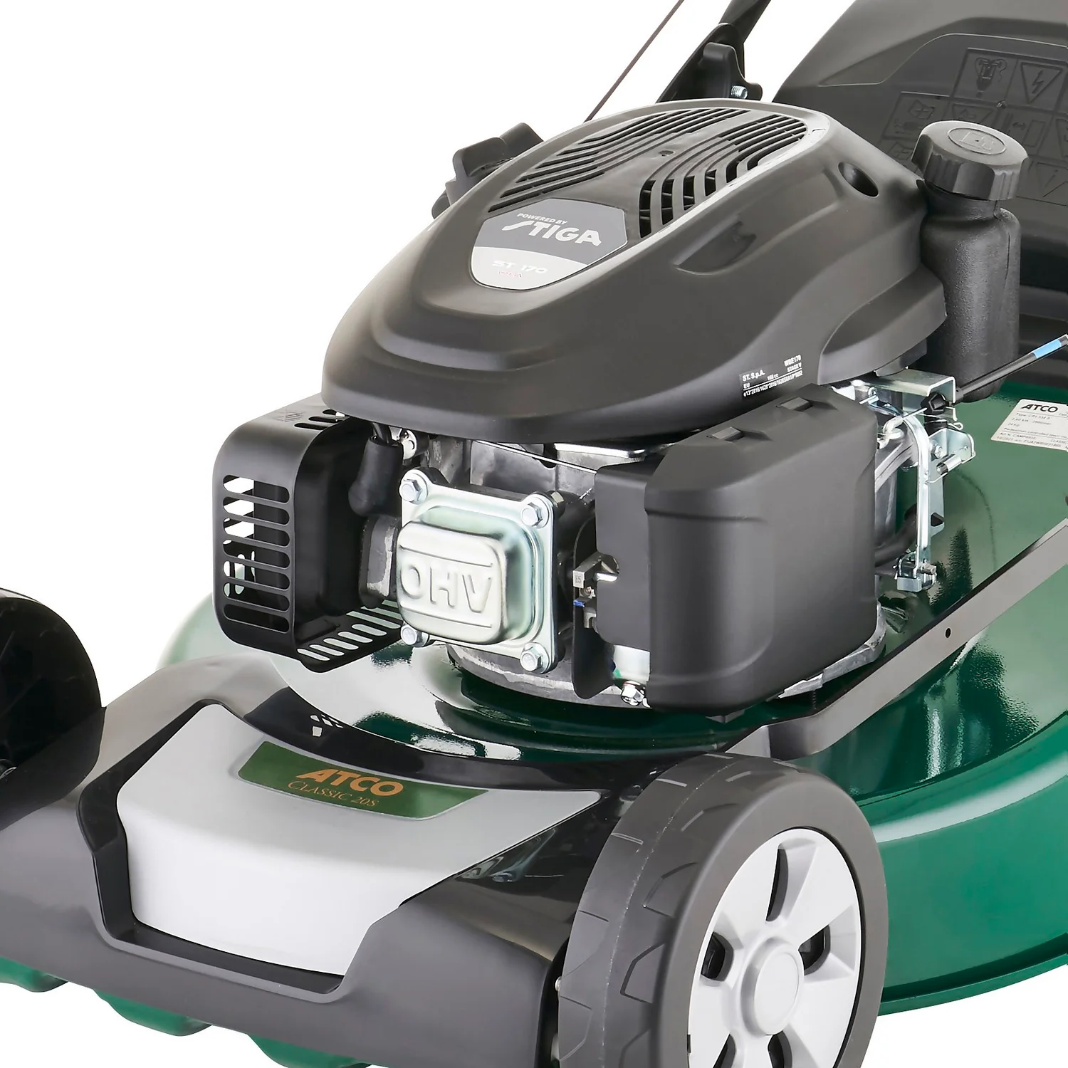 Atco 166cc Classic 20S Petrol Lawn Mower- 51cm - Image 4