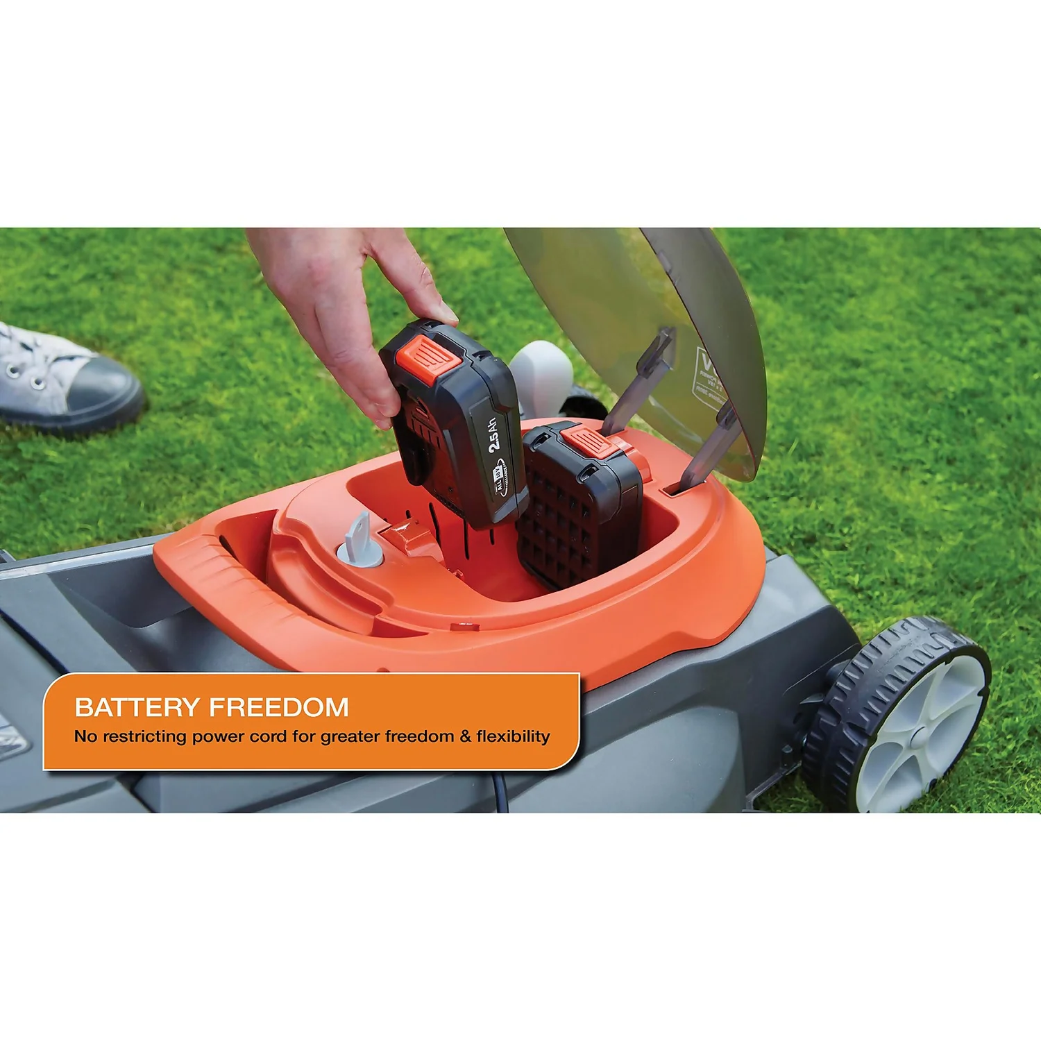 Flymo 36V UltraStore 380R Cordless Lawn Mower - 38cm - Image 3