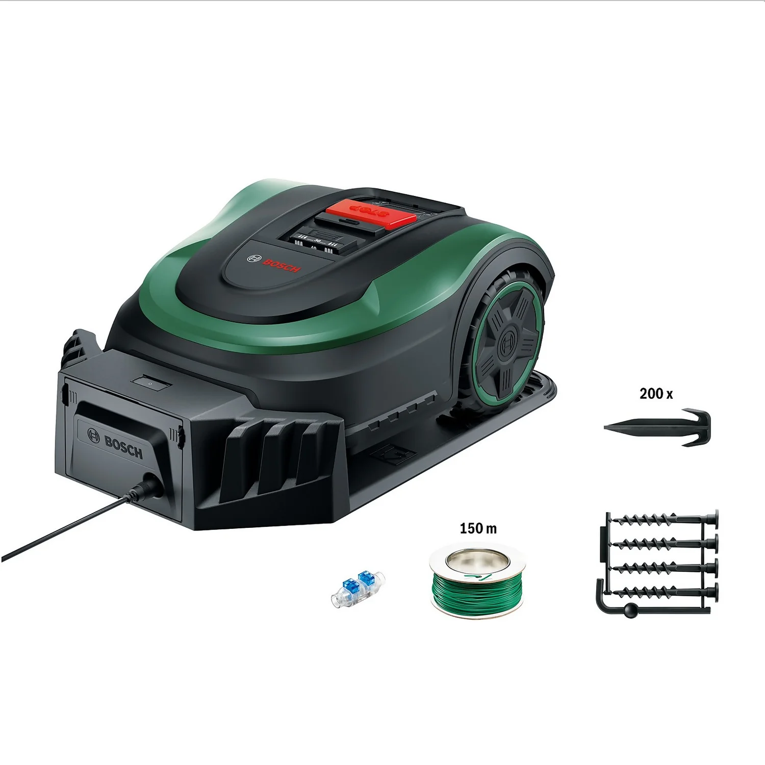 Bosch 18V Indego S Plus 500 Robotic Lawn Mower - 19cm - Image 3