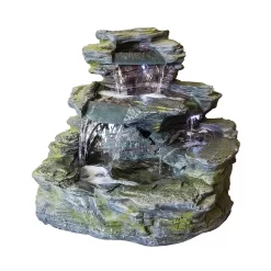 Stylish Fountain Garda Falls Water Feature With LEDs