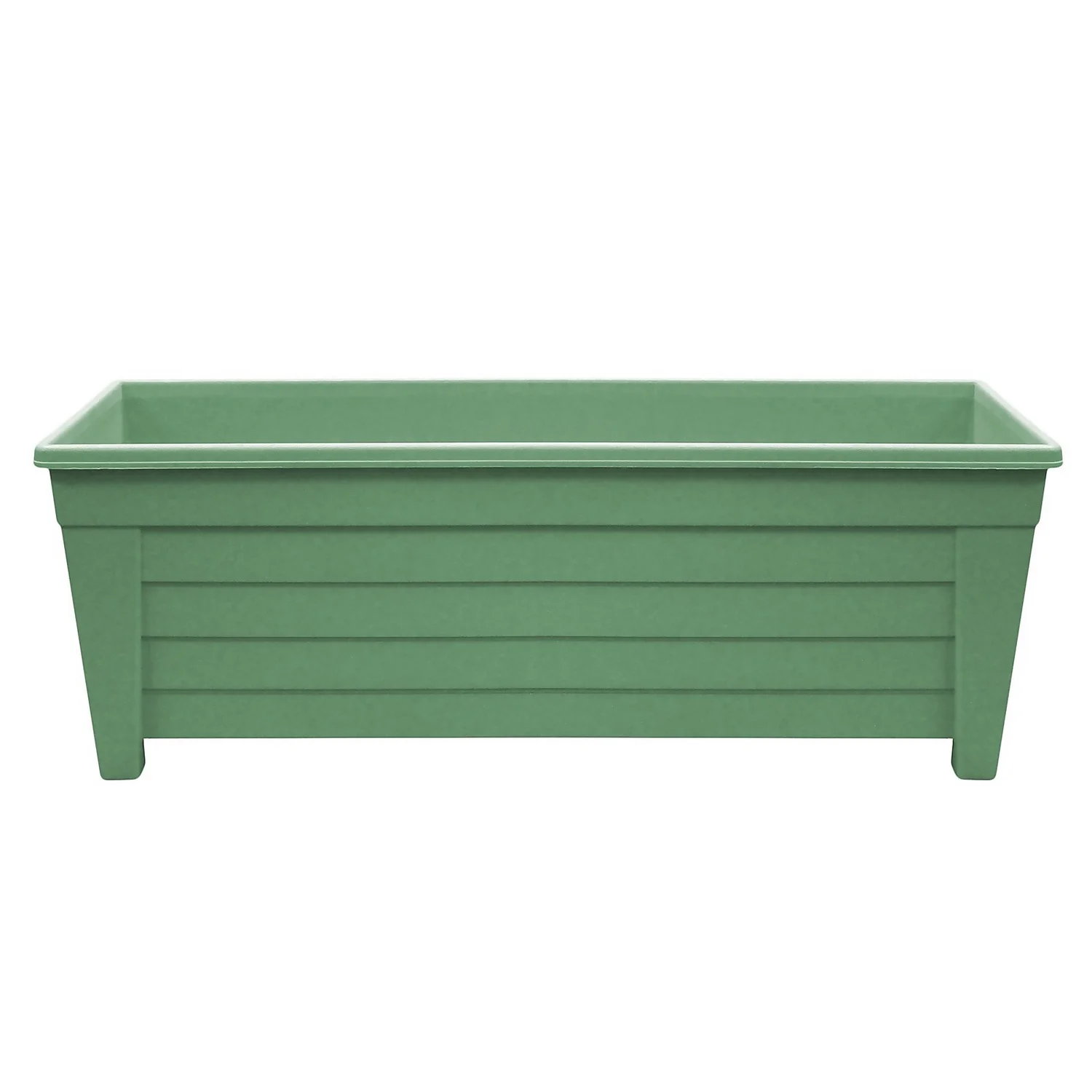 Green Trough Planter - 55cm