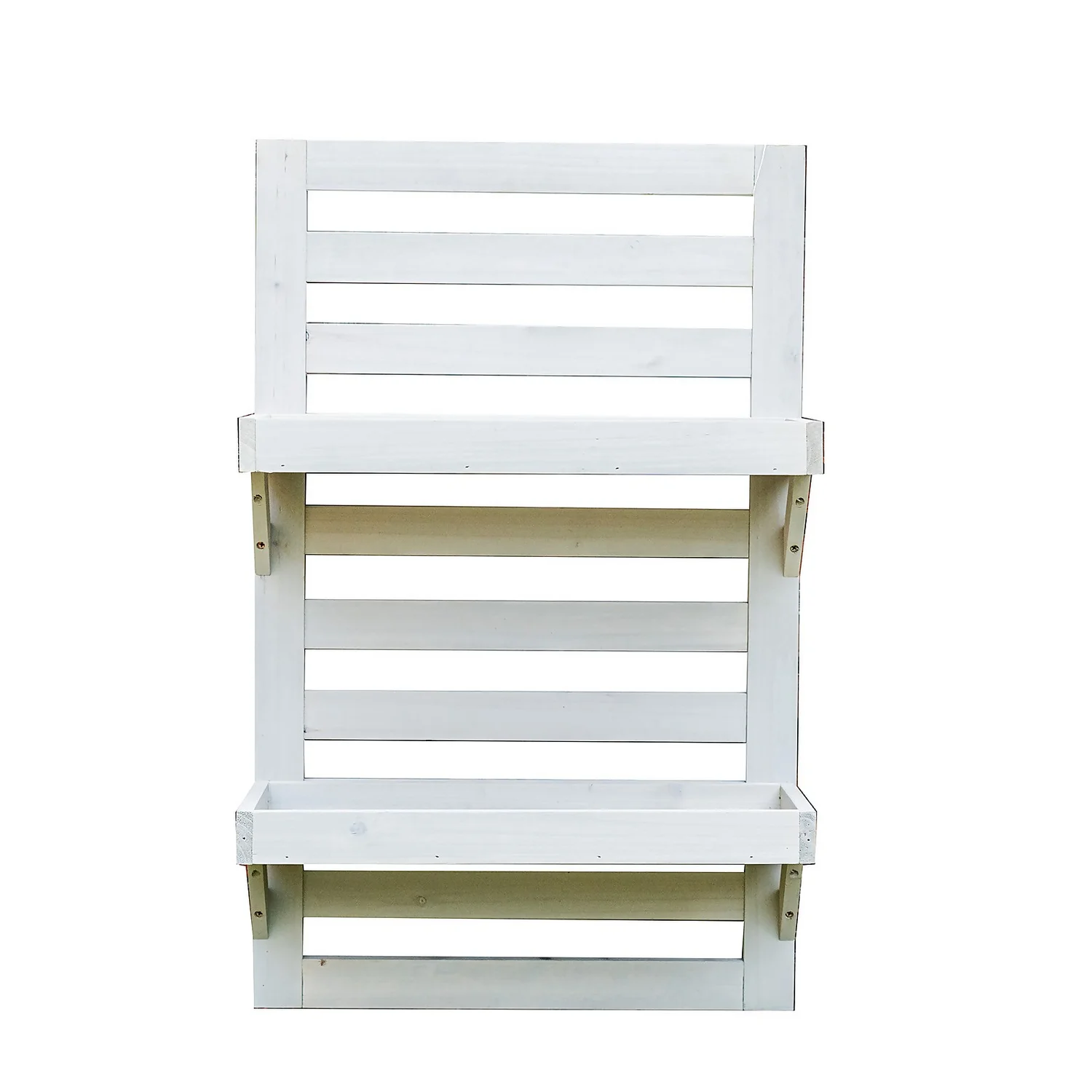 Homebase Indoor/Outdoor Wooden Plant Shelves