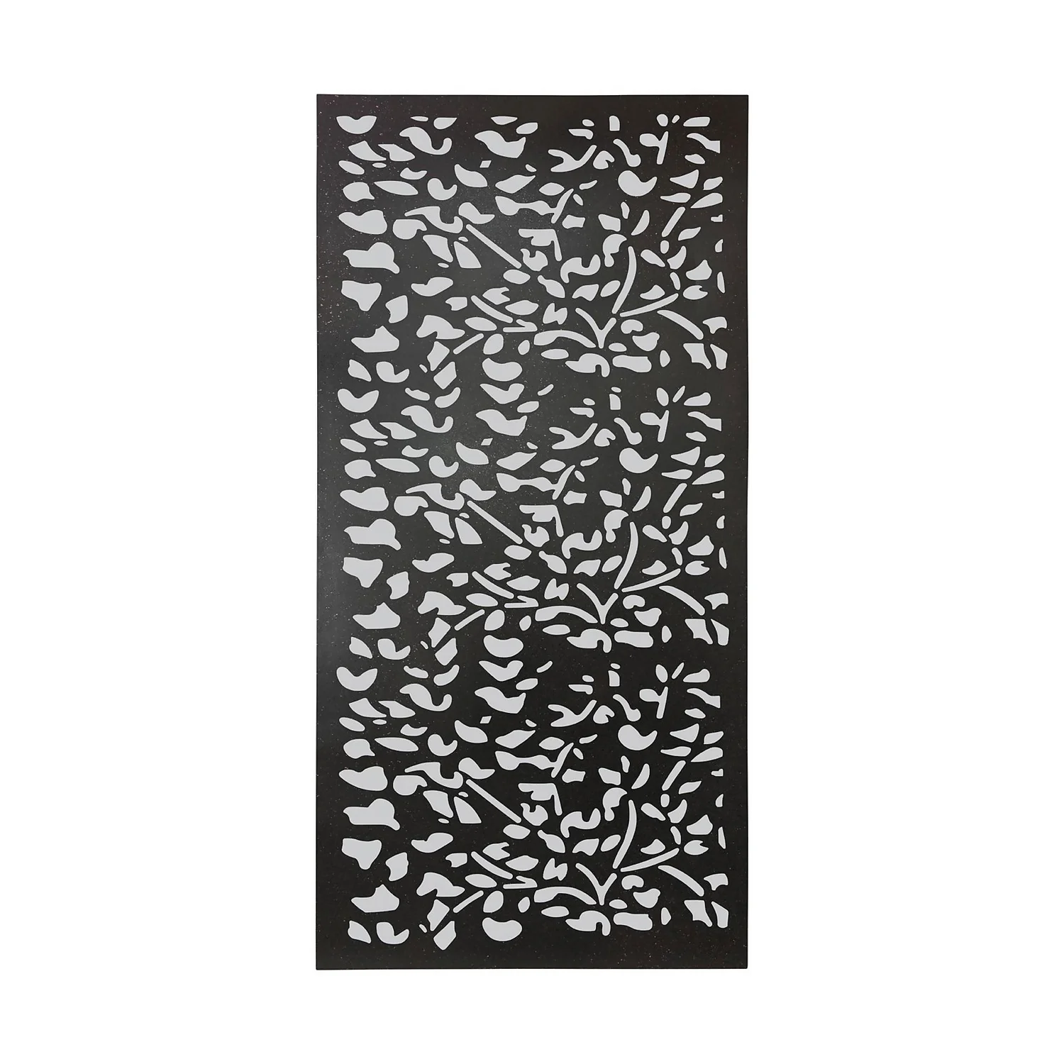 Amarelle Extra Large Metal Leaf Design Decorative Garden Screen Mirror - 180x90cm - Image 2