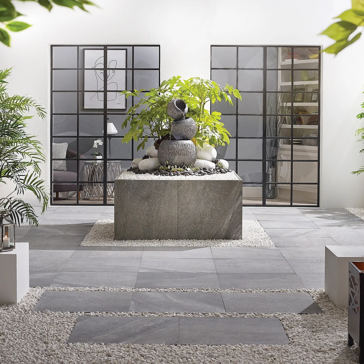 Porcelain Paving 600 X 600mm - Storm (Full Pack)