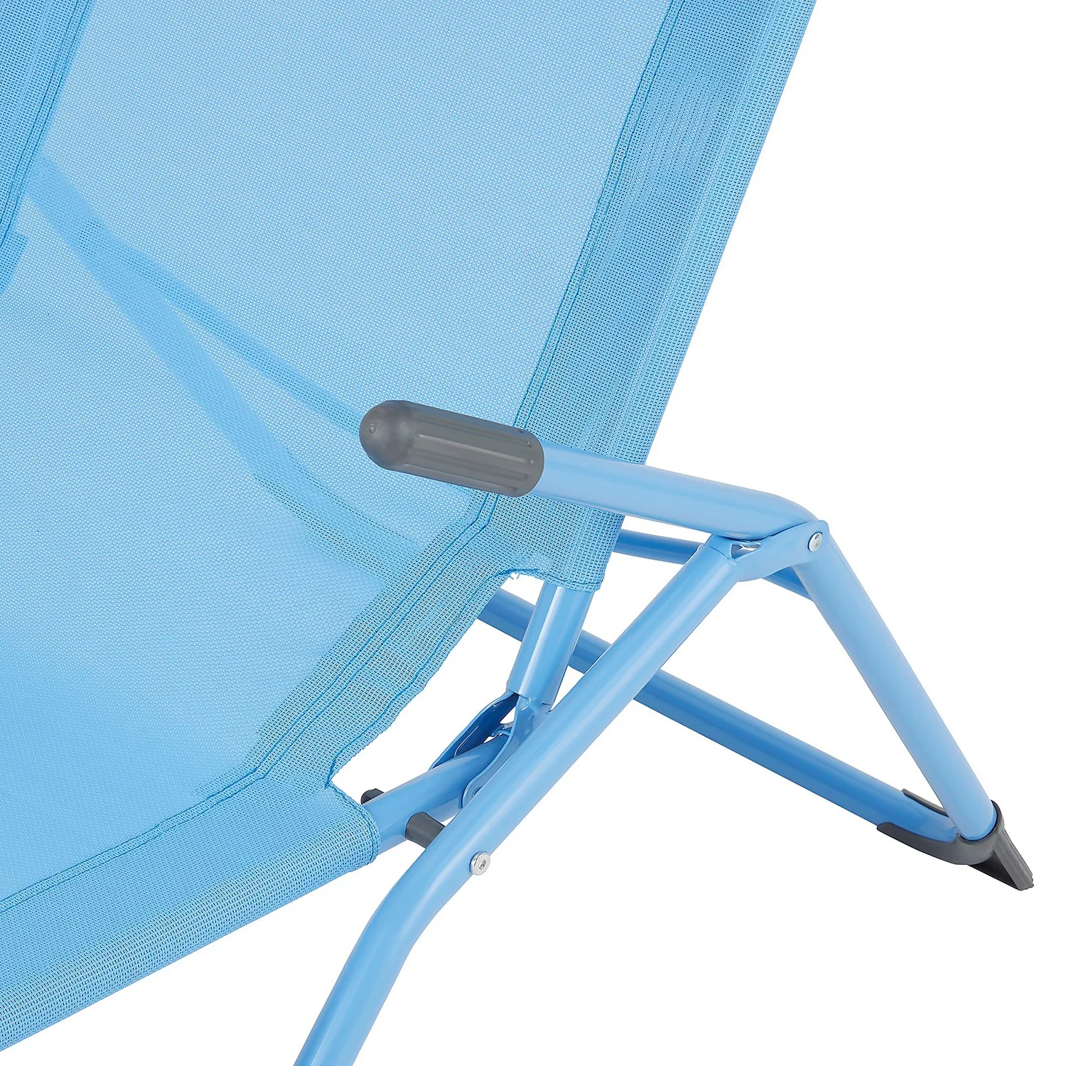 Siesta Sun Lounger - Blue - Image 4