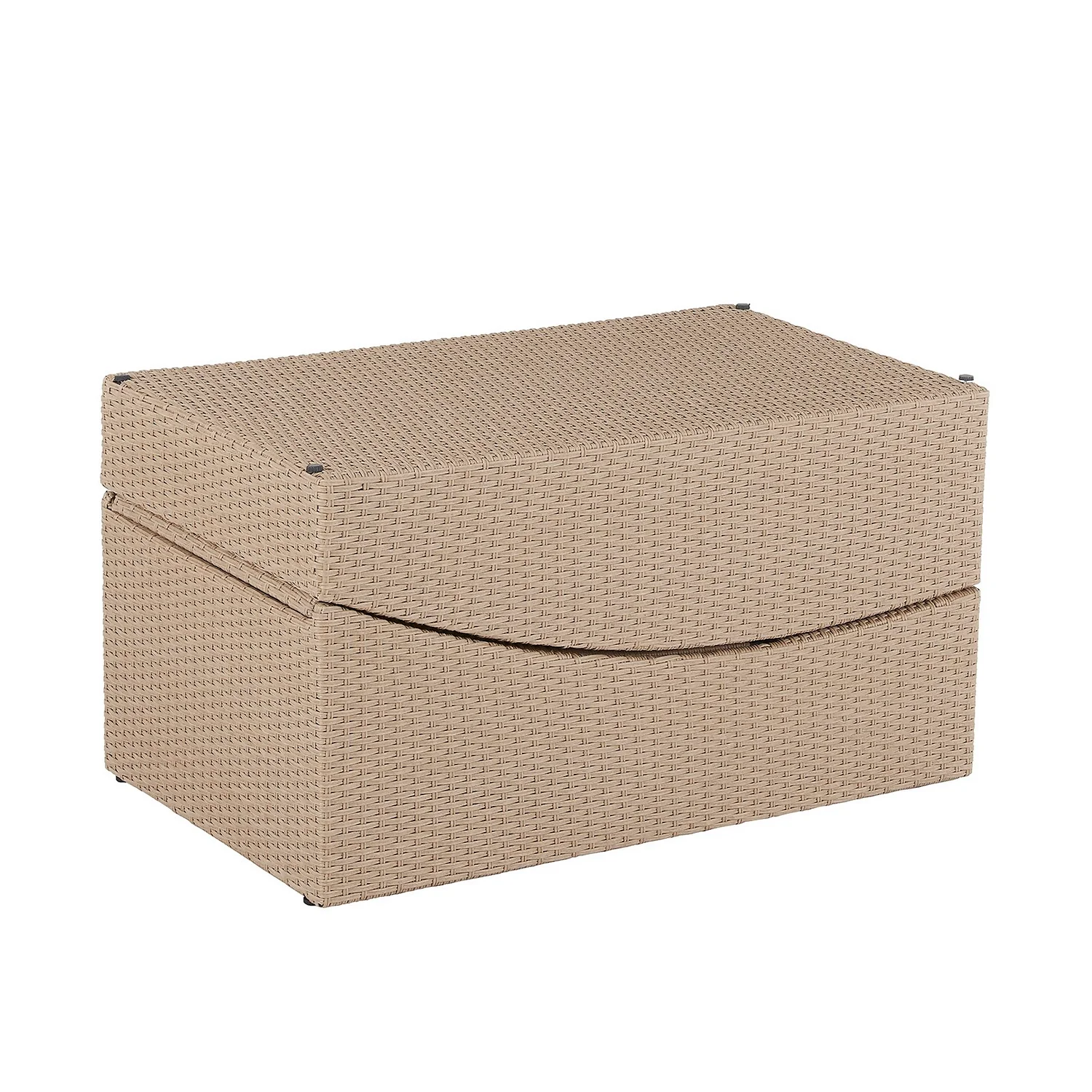 Natural Folding Rattan Sun Lounger - Image 9