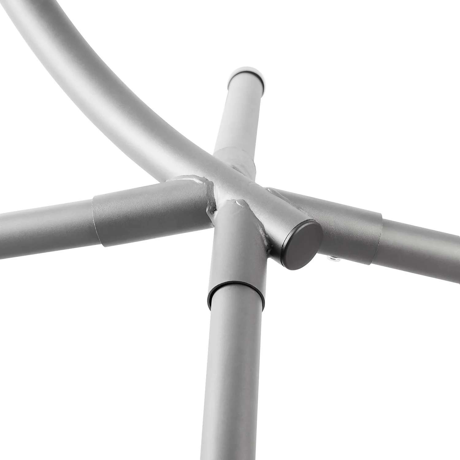 Grey Single Garden Hanging Chair - Image 5